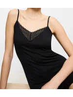 Dámský pyžamový top Aura Spotlight Camisole - BLACK - černý 0004 - TRIUMPH Dámský pyžamový top Aura Spotlight Camisole - BLACK - černý 0004 - TRIUMPH