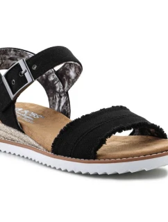 Skechers Espadrilles sandály BOBS Adobe Princess W 113541-BLK