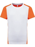 Kariban ProAct PA 4016 Dětské kontrastní sportovní tričko 20.4016 white/fluorescent orange Kariban ProAct PA 4016 Dětské kontrastní sportovní tričko 20.4016 white/fluorescent orange