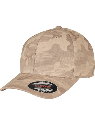 Flexfit 6277CS/6277LC/6277VC 6 panelová Flexfit kšiltovka 55.277C dark beige camo