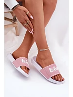 Dámské pantofle Lee Cooper LCW-26-4159 Růžové