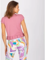 Tričko TW TS 1053.21X tmavě růžová