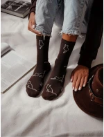 Milena ponožky 0200-093 Cat obrysy 37-41