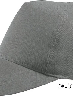 SOL'S Buzz 5 panelová kšiltovka 25.8811 dark grey