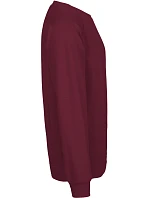 Neutral O 63001 Unisex raglánová mikina z bio bavlny 77.6301 bordeaux