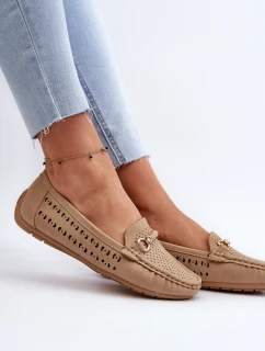 Dámské černé šněrovací mokasíny Rasirna