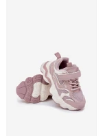Dětské tenisky na silné podrážce růžové Lianees