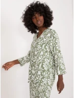 Halenka D73771M11174A khaki barva Halenka D73771M11174A khaki barva