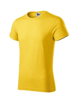 Fusion tričko pánské žlutý melír Fusion tričko pánské žlutý melír
