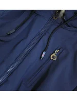 Tmavě modrá dámská zimní bunda (2010-1) Tmavě modrá dámská zimní bunda (2010-1)