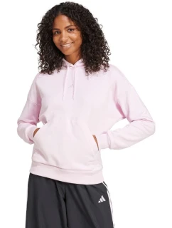 Dámská mikina adidas Essentials Small Logo Feel Cozy Hoodie pink JN1856