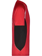 Daiber JN 391 Pánské běžecké tričko 02.0391 red/black Daiber JN 391 Pánské běžecké tričko 02.0391 red/black