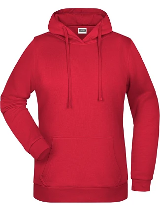 Daiber JN 795 Dámská mikina s kapucí 02.0795 red Daiber JN 795 Dámská mikina s kapucí 02.0795 red