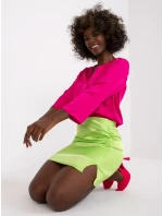 Sukně WN SD 1403.17 fluo zelená