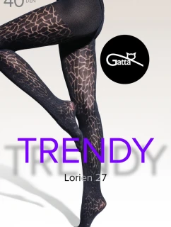 LORIEN - 27 Vzorované punčocháče-5