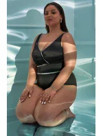 Plavky s plnými košíčky Ava SKJ 62 Black Plavky s plnými košíčky Ava SKJ 62 Black