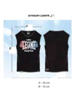 LEONE pánské tílko LSM979/S16 černá "L"