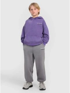 Chlapecké tepláky joggers 4F 4FJRAW25TTROM1528-24S