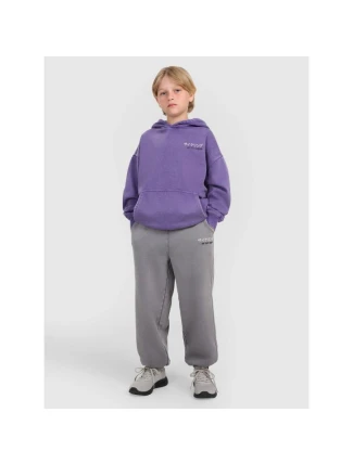 Chlapecké tepláky joggers 4F 4FJRAW25TTROM1528-24S