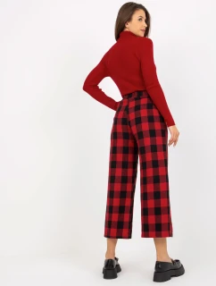 Kalhoty LK SP 509097.20P černo-červené