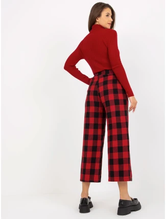 Kalhoty LK SP 509097.20P černo-červené