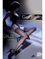 Dámské punčochy k podvazkovému pásu Emotion Cher 15 DEN Code 226 - Gabriella