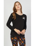 Dámské pyžamo dlouhé Halloween Dámské pyžamo dlouhé Halloween