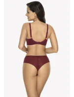 Dámská push-up podprsenka bralette Gaia BS 1032 Jenny Bordó Dámská push-up podprsenka bralette Gaia BS 1032 Jenny Bordó