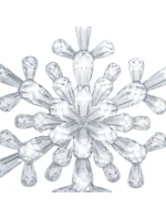 Závěsná dekorace sněhové vločky 12x12 CM MODEL 4 Závěsná dekorace sněhové vločky 12x12 CM MODEL 4