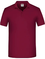Daiber JN 874 Pánské pracovní bio piqué polo 02.0874 wine Daiber JN 874 Pánské pracovní bio piqué polo 02.0874 wine