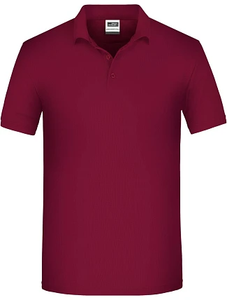 Daiber JN 874 Pánské pracovní bio piqué polo 02.0874 wine Daiber JN 874 Pánské pracovní bio piqué polo 02.0874 wine