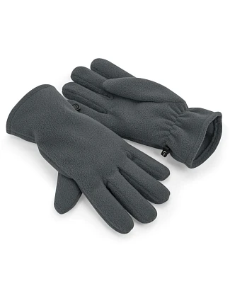 Beechfield B 298R Fleecové rukavice "Recycled" 53.298R steel grey