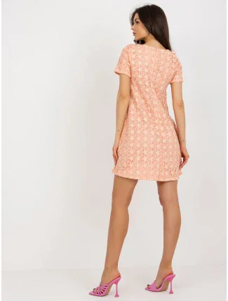 Šaty LK SK 1119.96 broskví