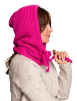 Dámská pletená kapuce BK095 béžová - BEwear