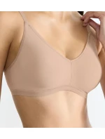 sloggi GO Daily Cotton Soft bra - BROWN - SLOGGI BROWN - SLOGGI
