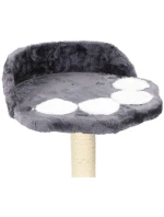 ŠKRABADLO PRO KOČKY S DOMEČKEM A PELÍŠKEM 68CM