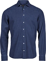 Tee Jays TJ 4004 Denim košile s dlouhým rukávem 18.4004 blue denim Tee Jays TJ 4004 Denim košile s dlouhým rukávem 18.4004 blue denim