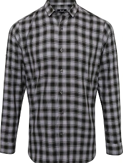 Premier PR 250 Popelínová košile s dl. rukávem "Mulligan" 39.0250 steel/black