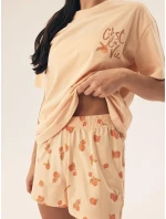 Henderson Dámské pyžamo 42684 Naranja kr/r S-2XL