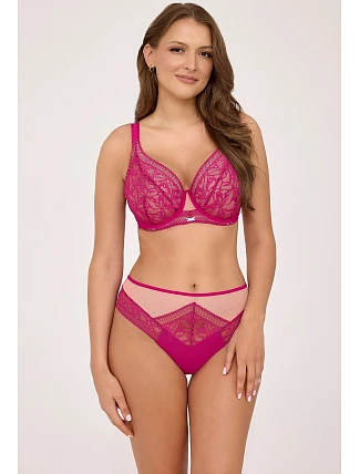 Ava 2220 Fuchsiová maxi měkká podprsenka