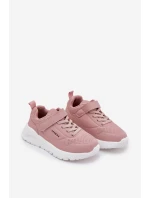 Dětské Lehké Sportovní Boty Na Platformě Růžové Mirivia