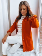 Dámská oranžová košilová bunda CALIFORNICATION FashionStreet TY3523