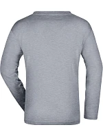 Daiber JN 913 Pánské tričko s dlouhým rukávem 02.0913 grey heather