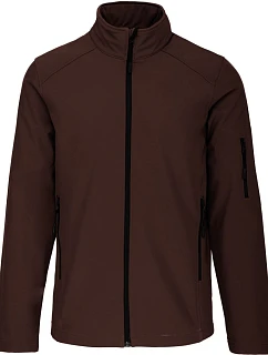 Kariban K 401 Pánská 3-vrstvá softshellová bunda 20.K401 chocolate