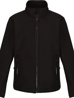 Regatta TRA 732 Dětská 2-vrstvá softshellová bunda "Ablaze" 36.A732 black/black