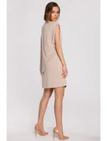 S262 Vrstvené šaty - béžové S262 Vrstvené šaty - béžové