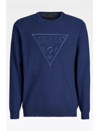 Pánská mikina U1GA09K68I1 - D780 tmavě modrá - Guess Pánská mikina U1GA09K68I1 - D780 tmavě modrá - Guess