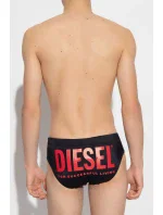 Pánské slipové plavky A09677-0JMAK-900 černé - Diesel