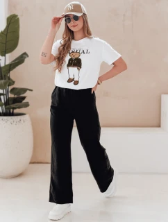 Dámské tričko s medvídkem MISSTARTA bílé FashionStreet RY2880