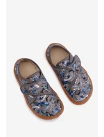 Dětské chlapecké pantofle na suchý zip Barefoot Surfer Froddo G1700438-7 šedé Dětské chlapecké pantofle na suchý zip Barefoot Surfer Froddo G1700438-7 šedé